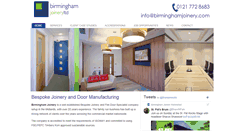 Desktop Screenshot of birminghamjoinery.com